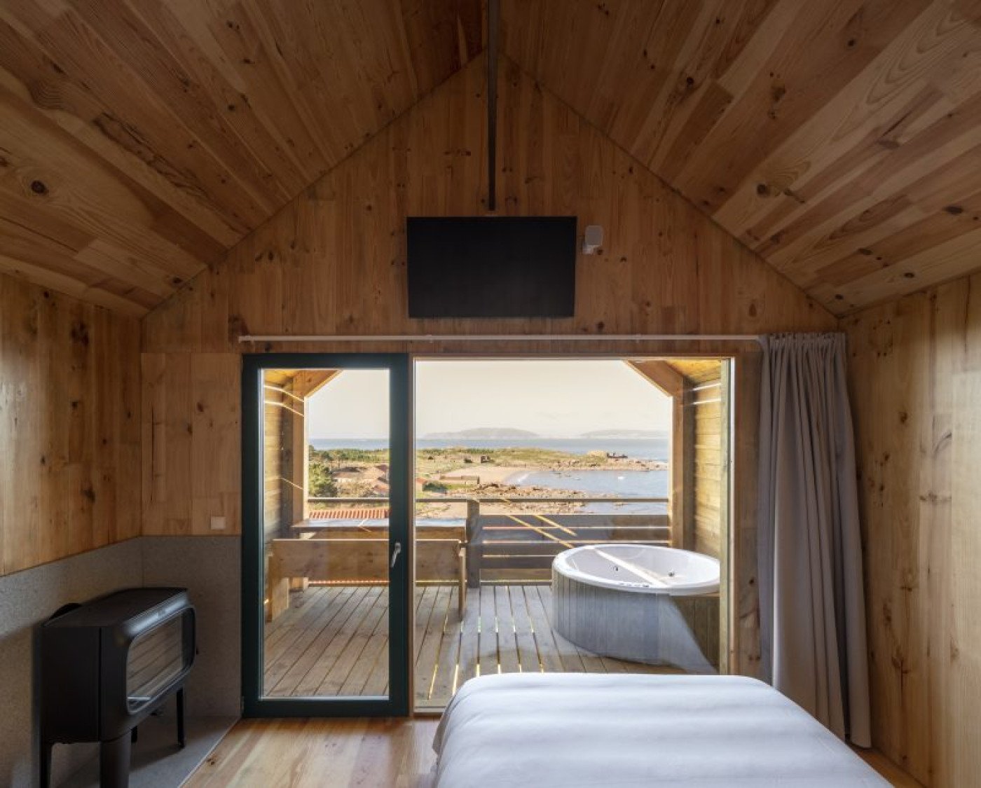 Cabaña con bañera de hidromasaje